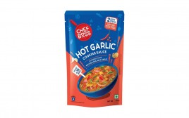 Chef Boss Hot Garlic Cooking Sauce   Pack  175 grams